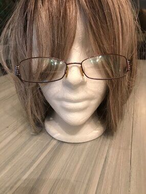 Ladies Eyeglasses Lavender Metal Frame BL042 Handcrafted